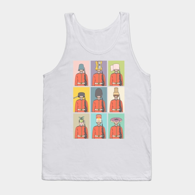 Queen’s guards Tank Top by Louis16art